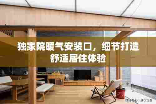 独家院暖气安装口，细节打造舒适居住体验