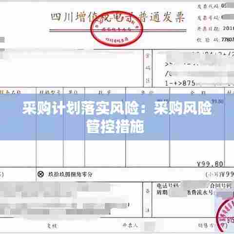 采购计划落实风险:采购风险管控措施