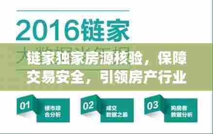 链家独家房源核验，保障交易安全，引领房产行业新风向