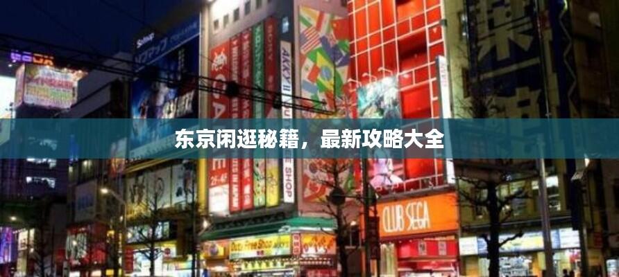 东京闲逛秘籍，最新攻略大全