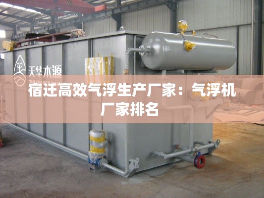 宿迁高效气浮生产厂家：气浮机厂家排名 