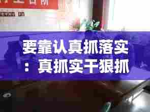 要靠认真抓落实:真抓实干狠抓落实