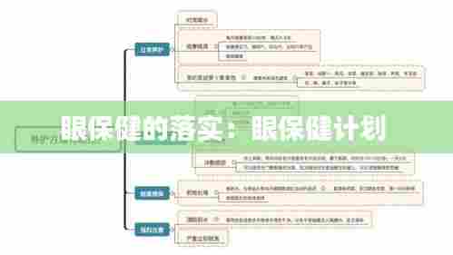 眼保健的落实:眼保健计划