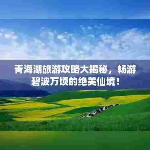 青海湖旅游攻略大揭秘，畅游碧波万顷的绝美仙境！