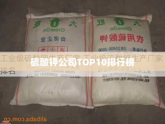 硫酸钾公司TOP10排行榜
