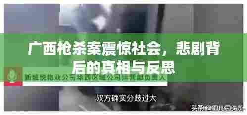 广西枪杀案震惊社会,悲剧背后的真相与反思