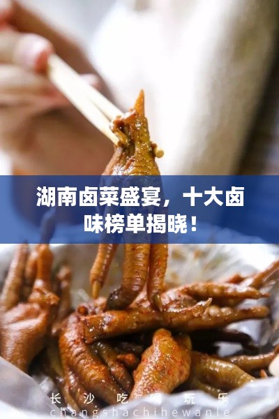 湖南卤菜盛宴,十大卤味榜单揭晓!