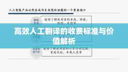 高效人工翻译的收费标准与价值解析