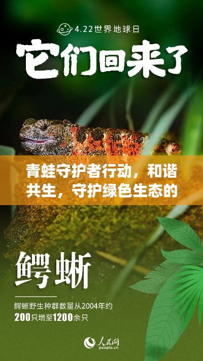 青蛙守护者行动,和谐共生,守护绿色生态的使者