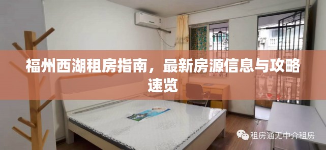 福州西湖租房指南,最新房源信息与攻略速览