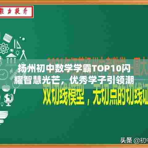 扬州初中数学学霸TOP10闪耀智慧光芒，优秀学子引领潮流