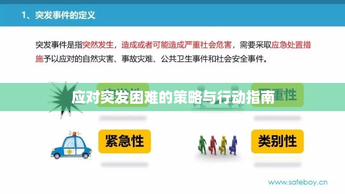 应对突发困难的策略与行动指南