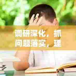 调研深化，抓问题落实，理论与实践并行探索