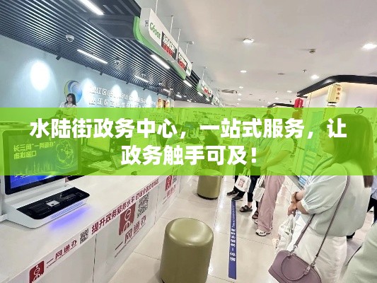 水陆街政务中心,一站式服务,让政务触手可及!