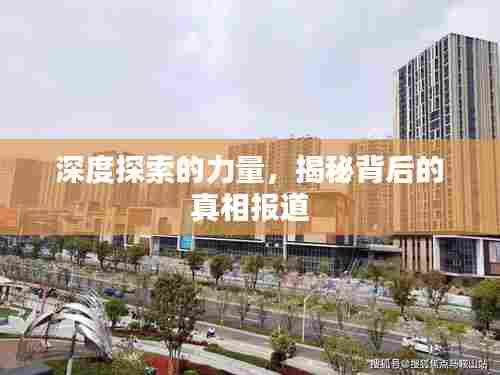 深度探索的力量,揭秘背后的真相报道