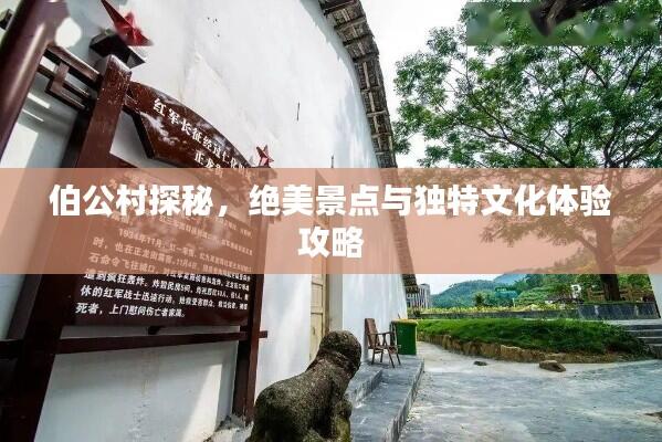 伯公村探秘，绝美景点与独特文化体验攻略