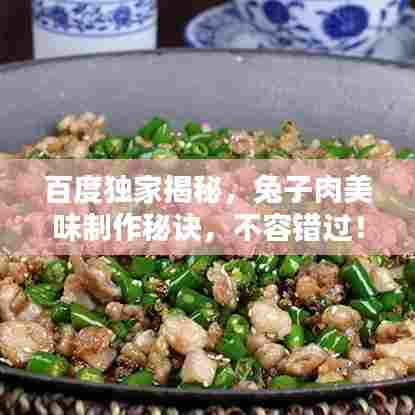 百度独家揭秘,兔子肉美味制作秘诀,不容错过!