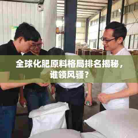 全球化肥原料格局排名揭秘，谁领风骚？