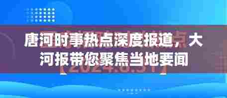 唐河时事热点深度报道,大河报带您聚焦当地要闻