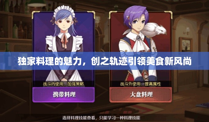 独家料理的魅力,创之轨迹引领美食新风尚