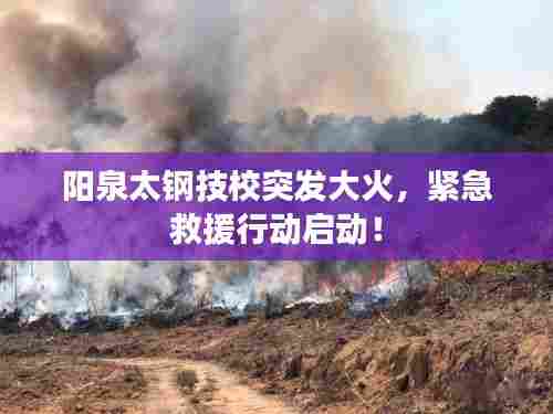 阳泉太钢技校突发大火，紧急救援行动启动！