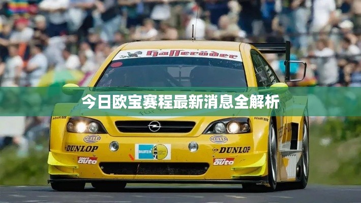今日欧宝赛程最新消息全解析