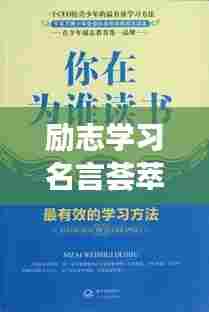 励志学习名言荟萃，小说中的智慧启示