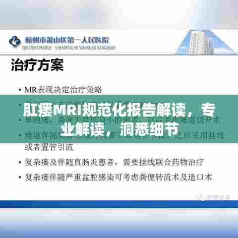 肛瘘MRI规范化报告解读，专业解读，洞悉细节
