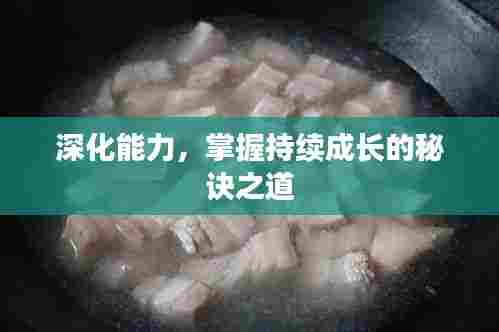 深化能力,掌握持续成长的秘诀之道