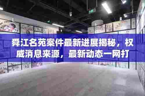 舜江名苑案件最新进展揭秘，权威消息来源，最新动态一网打尽！