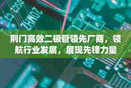 荆门高效二极管领先厂商，领航行业发展，展现先锋力量