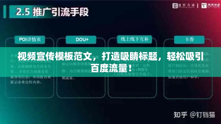 视频宣传模板范文,打造吸睛标题,轻松吸引百度流量!