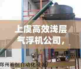 上虞高效浅层气浮机公司,环保科技引领者,绿色创新实践家