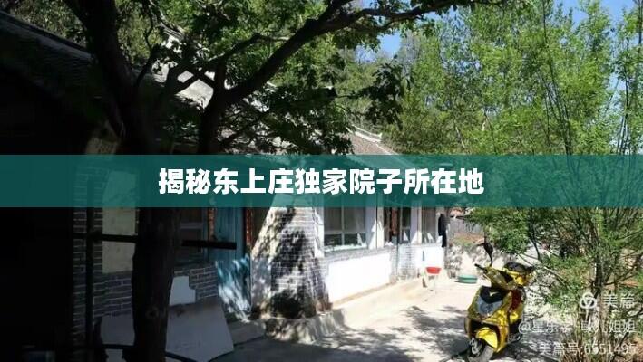 揭秘东上庄独家院子所在地