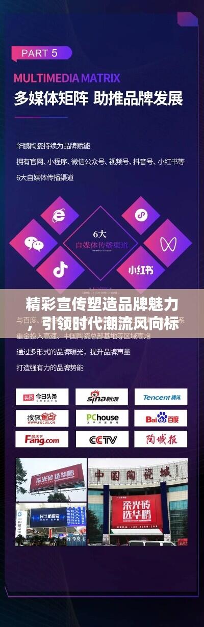 精彩宣传塑造品牌魅力，引领时代潮流风向标