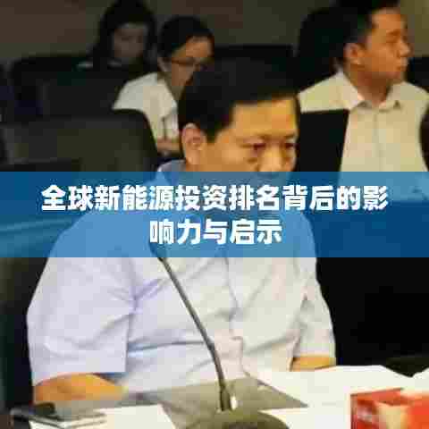 全球新能源投资排名背后的影响力与启示