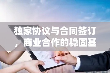独家协议与合同签订,商业合作的稳固基石
