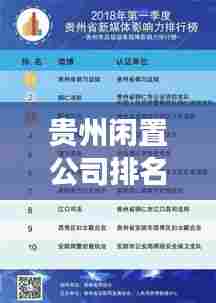 贵州闲置公司排名揭晓,市场深度分析重磅出炉!