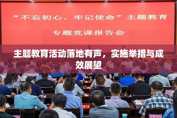 主题教育活动落地有声,实施举措与成效展望