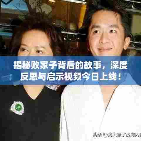 揭秘败家子背后的故事，深度反思与启示视频今日上线！