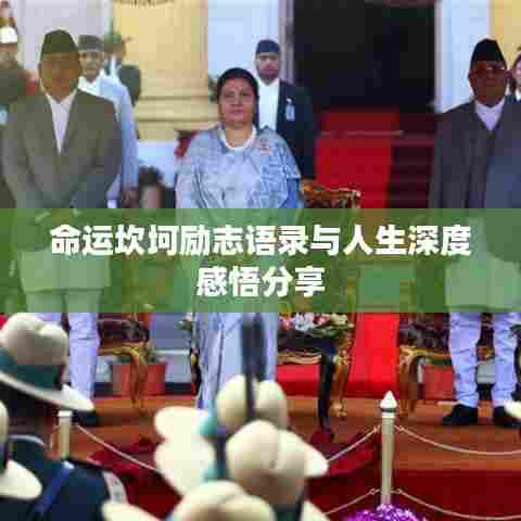 命运坎坷励志语录与人生深度感悟分享