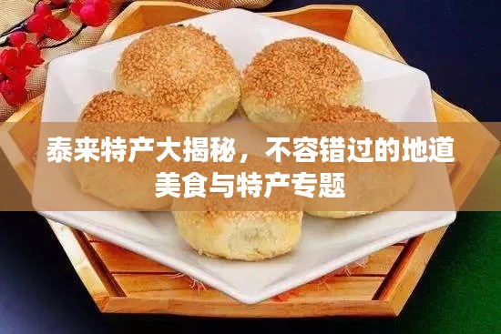 泰来特产大揭秘，不容错过的地道美食与特产专题