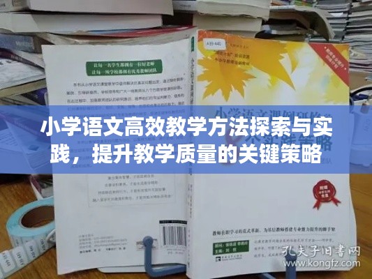 小学语文高效教学方法探索与实践,提升教学质量的关键策略