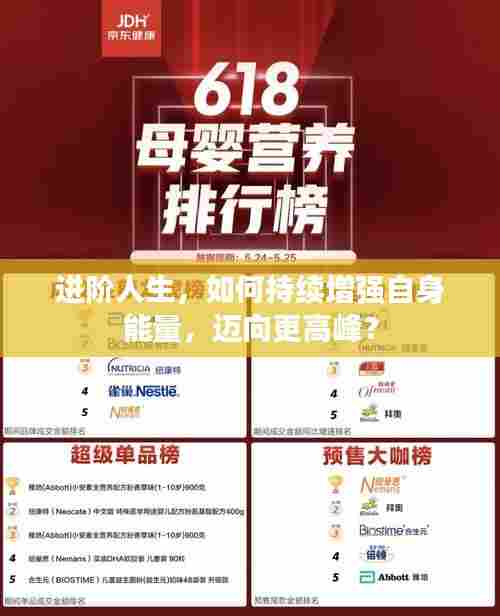 进阶人生，如何持续增强自身能量，迈向更高峰？