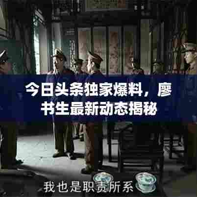 今日头条独家爆料,廖书生最新动态揭秘