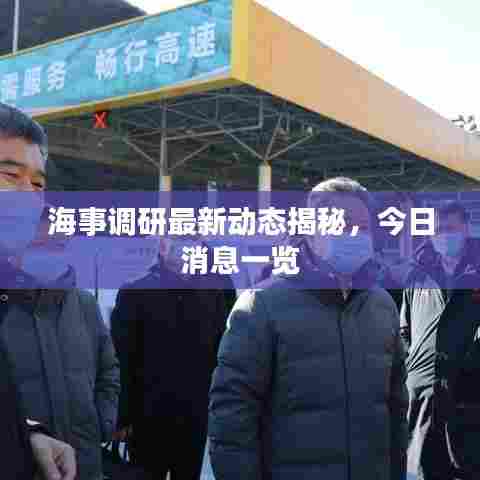 海事调研最新动态揭秘,今日消息一览