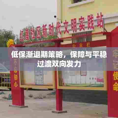 低保渐退期策略,保障与平稳过渡双向发力