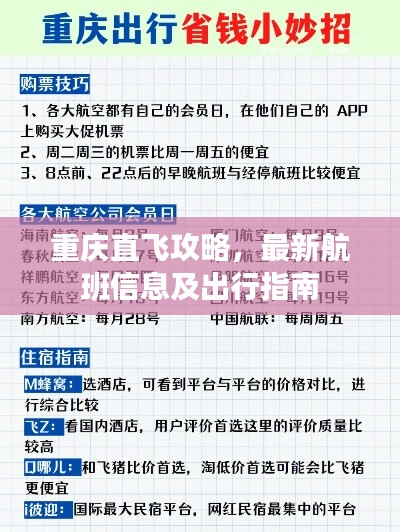 重庆直飞攻略，最新航班信息及出行指南