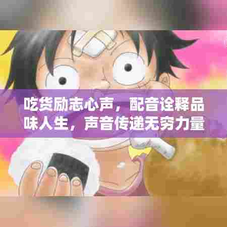 吃货励志心声,配音诠释品味人生,声音传递无穷力量