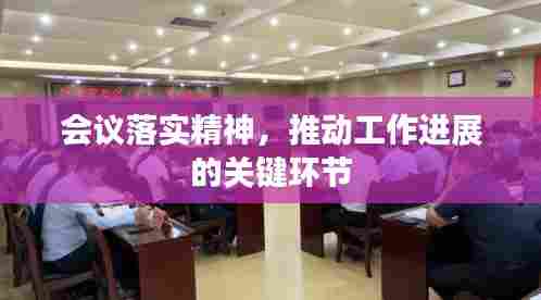 会议落实精神,推动工作进展的关键环节